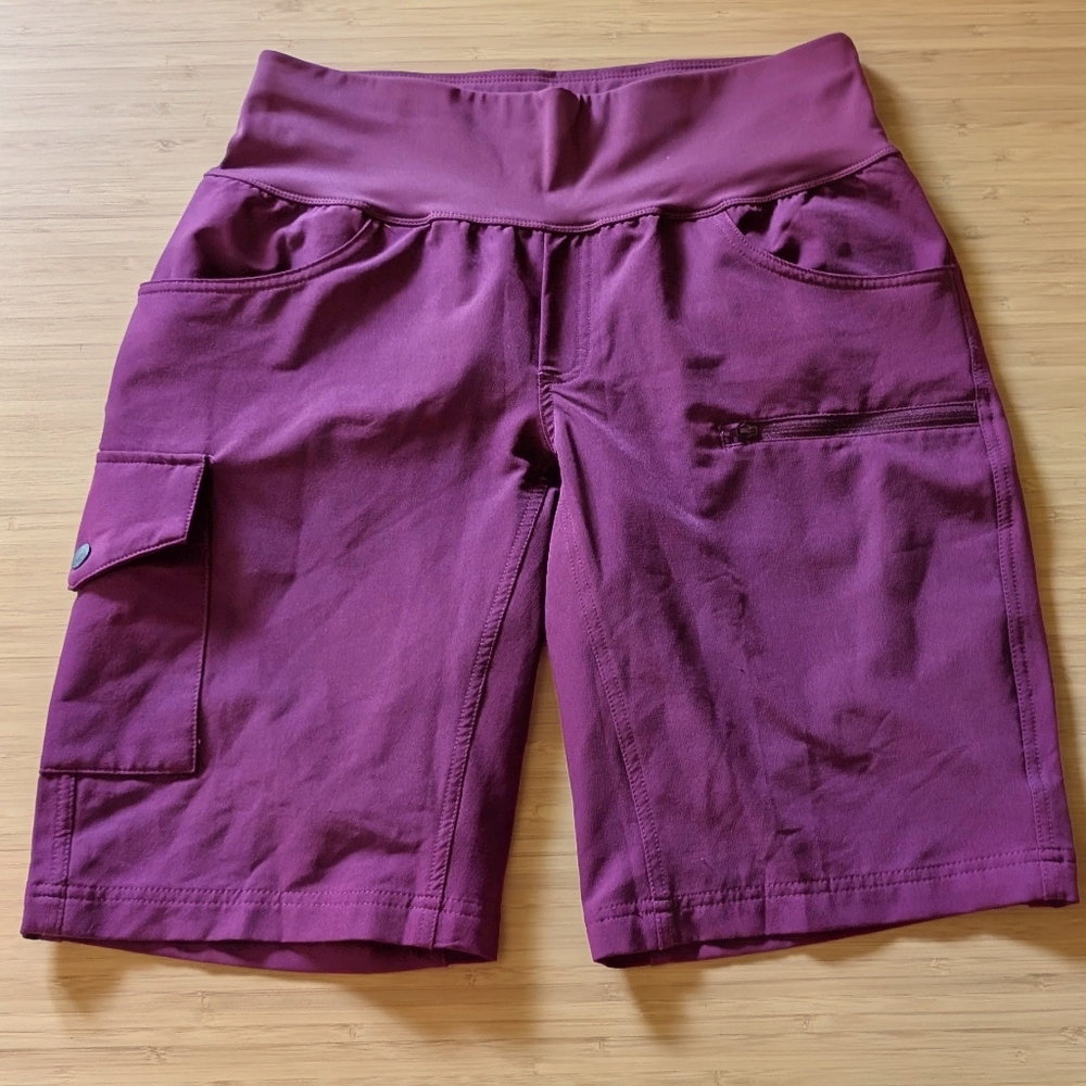 Women's Stylish Plum Bike Shorts